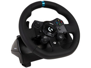 Volante Logitech G923 Xbox, X, One E Pc,Pedais - 941-000157 com o