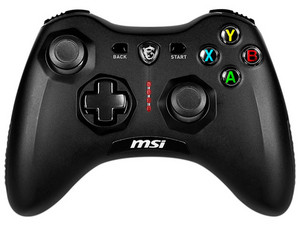 Control inalámbrico MSI Force GC30 V2 para videojuegos, USB. Color Negro.
