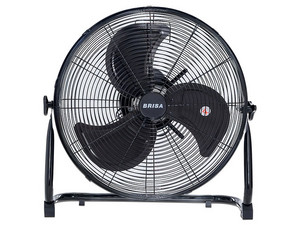 Ventilador 2 en 1 Brisa MM-20 de 18", Metálico, 3 Aspas, 3 Velocidades, Color Negro.