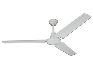 Ventilador de Techo Hunter Industrial de 56", Color Blanco.