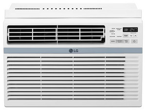 Aire Acondicionado de Ventana LG W122CE, 12000 BTU, 220V. Color Blanco.