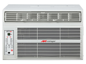 Aire Acondicionado Mirage MACC0811L de Tipo Ventana, 110V, 8000 BTU"S, No incluye instalación.