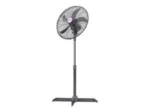 Ventilador de Pedestal NAVIA A20 de 20", 5 Aspas, 3 Velocidades, Color Negro.