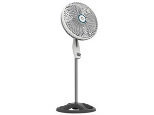 Ventilador 2 en 1 de Pedestal Y Pared Navia P16S2 de 16", 3 Velocidades, Altura ajustable, Color Blanco.
