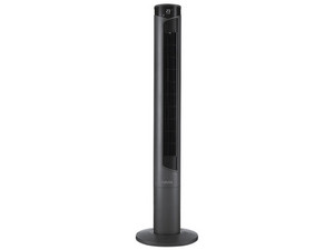 Ventilador de Torre Navia VTN-006 de 46", 3 Velocidades, Operación Silenciosa, Temporizador, Color Negro.