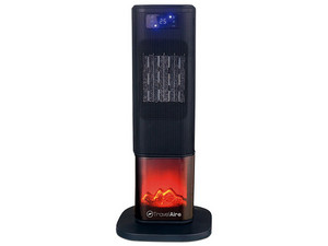 Calefactor TravelAire TAE517, Hasta 1400W, 2 Niveles, Color Negro.
