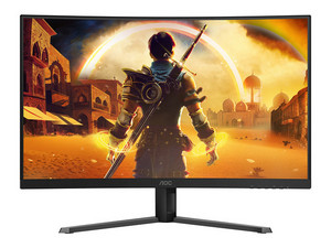 Monitor Gamer Curvo AOC C27G4H2 de 31.5", Resolución 1920 x 1080 (Full HD 1080p), 240Hz, 1ms, Color Negro.