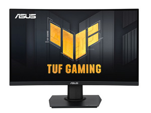Monitor Gamer Curvo ASUS TUF Gaming VG24VQER de 23.6", Resolución 1920 x 1080 (Full HD 1080p), FreeSync, ELMB Sync, Trace Free, 180Hz, 1ms, Color Negro.
