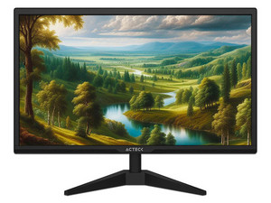 Monitor Acteck Captive Brite CB195 de 19.5", Resolución 1440 x 900, 5ms, Color Negro. (Caja abierta)