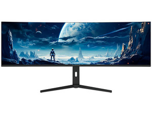 Monitor Gamer Balam Rush EXORVIT EARTH MZX49C de 49", Resolución 5120 X 1440, 144Hz, 1MS. Color Negro