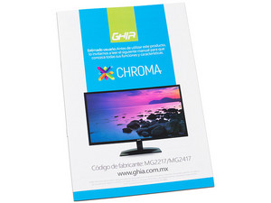 Monitor LED IPS GHIA Chroma MG2417 de 23.8\