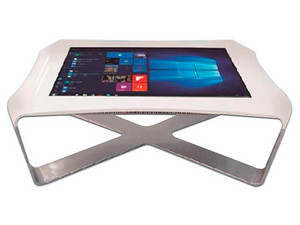 Mesa interactiva Multi-Touch JC VISION X de 32", Resolución 1920 x 1080 (Full HD 1080p). Color Blanco