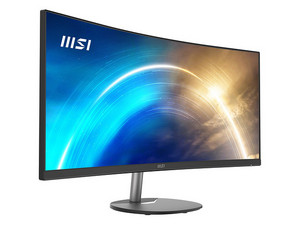 Monitor Curvo MSI PRO MP341CQ de 34", Resolución 3440 x 1440, 1 ms, 100Hz, Color Negro.
