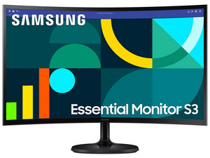 Monitor LED Samsung LS27D360GALX de 27", Resolución 1920 x 1080 (Full HD 1080p), 75Hz.