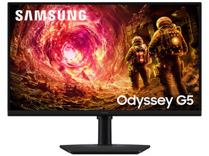 Monitor Gamer Samsung Odyssey G50F de 27", Resolución QHD (2560 x 1440), 180Hz, 1ms. Color negro.