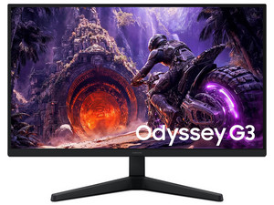 Monitor IPS Gamer Samsung Odyssey G3 LS27HG300ELXZX de 27", Resolución 1920 x 1080 (Full HD 1080p), 1 ms, 200 Hz. Color Negro.