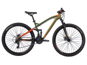 Bicicleta Para Montaña Mercurio DS Xpert R29, 21 Velocidades, Cambios Rapid Fire, Color Verde.