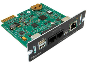 Tarjeta accesoria de administración APC, para sistemas Smart-UPS, para SAI 3 con supervisión medioambiental.