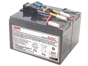 Batería de Reemplazo para UPS APC #48 RBC48, Color Negro.