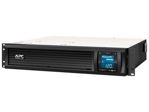 Batería de respaldo APC Smart-UPS SMC1000-2UC de 1000VA/600W, Ethernet, USB, SmartSlot, 2U.