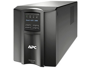Bateria de respaldo APC Smart-UPS SMT1000C de 1000VA/700W con 8 contactos NEMA 5-15R, SmartSlot, USB, 120V.