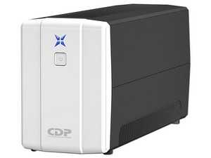 UPS CDP R-UPR758 de 750VA / 375W con 8 Salidas NEMA 5-15R, AVR integrado. Color Blanco.