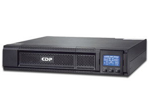 No-Break Monofásico Online CDP de 1,000VA/900Watts con 4 contactos, en Rack o Torre.