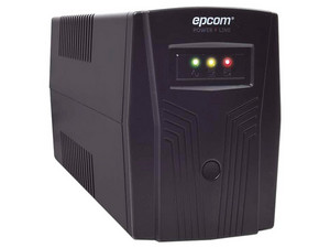 UPS EPCOM EPU850L de 850VA/510W, Topología Línea Interactiva, Entrada y Salida 120 Vca, Regulador de Voltaje AVR 80-150 Vca, Clavija NEMA 5-15P, 4 Tomas NEMA 5-15R.