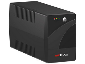 No Break Hikvision DS-UPS1000-R/X de 1000VA (600W), 6 Contactos NEMA 5-15R. Color Negro.
