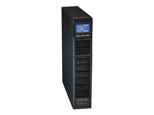 UPS Vica Alpha 1K de 1000VA / 900W, Torre, Onda Senoidal Pura, Doble Conversión, 8 Contactos Nema 5-15R, Color Negro.
