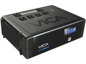 No-Break con regulador Vica B-Flow Revolution 700 de 700VA (400W) con 6 conexiones Nema 5-15R.