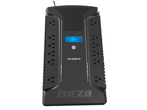 UPS Forza HT Series HT-650LCD de 650VA (390W), 12 Contactos NEMA 5-15R, USB, 120V. Color Negro.