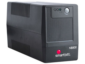 NO-BREAK Smatrbitt, de 800VA (400 W) con 6 conexiones Nema 5-15.