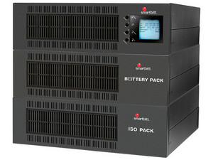 No Break Smartbitt 10KVA 9000W, Online, Torre/Rack 3U, 208/120V Configurable, Slot SNMP, LCD, Software, Transformador Iso.