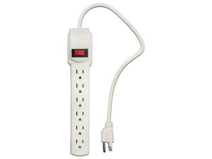 Multicontacto, Santul, Modelo 1308, 1875 W, Con 6 Contactos.