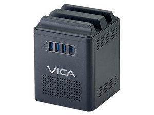 Regulador Vica CONNECT 800, 800VA(400W Watts), 4 NEMA 5-15R, USB.