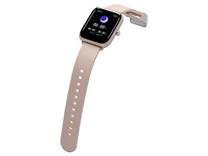 Smartwatch Getttech Gwatch, Compatible con iOS y Android, Bluetooth 5.0,  Color Rosa.