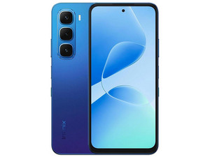 Smartphone Infinix HOT 60i: 
Procesador MediaTek Helio G81 (hasta 2.0 GHz), 
Memoria RAM de 8GB, Almacenamiento de 256GB, 
Pantalla LED de 6.7", 
Bluetooth 5, Wi-Fi, 
Cámara Principal de 50MP,
Android 15, Color Azul.