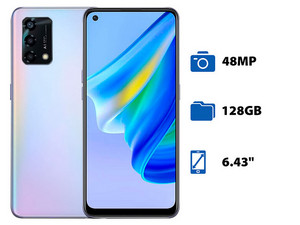 OPPO-RENO 6LITE-PLATA