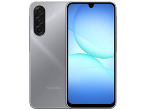 Smartphone Samsung Galaxy A17: 
Procesador Octa-Core (hasta 2.2 GHz), 
Memoria RAM de 4GB, Almacenamiento de 128GB, 
Pantalla LED Multi-Touch de 6.7" FHD+,
Bluetooth, Wi-Fi, 
Cámara Principal de 50MP,
Android 15. Color Gris.
