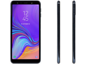 Smartphone Samsung Galaxy A7 (2018): Procesador Exynos 7885 Octa Core  (hasta ), Memoria RAM de 4GB, Almacenamiento de 64GB, Pantalla Super  AMOLED de 
