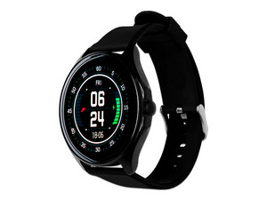 Smartwatch VORAGO SW-505: 
Pantalla de 1.43" AMOLED Multi-Touch, 
IP67, 
Compatible con Android, 
Color Negro.