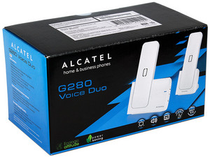 Teléfono inalámbrico para mayores Alcatel XL585 Voice Duo para personas  mayores - Auriseo