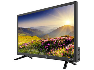 Televisión JVC LED Smart TV de 24, Resolución 1280 x 720 (HD 720p), Roku TV .