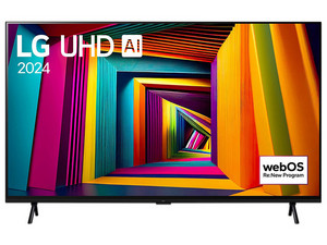 Televisión LG AI UHD 98UT9050PSA Smart TV de 98", Resolución 3840 x 2160 (Ultra HD 4K), WebOs, HDR10, Color Negro.
