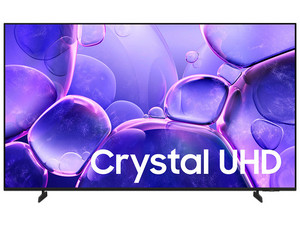 Televisión LED Smart TV Samsung Crystal de 65", Resolución 3840 x 2160 (Ultra HD 4K), HDR, Tecnología Motion Xcelerator, Compatible con Amazon Alexa y Google Assistant, Tizen, Color Negro.
