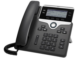 Teléfono Cisco IP Phone 7841 de 4 líneas con pantalla LCD de 3.5".