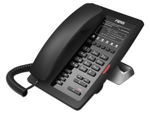 Teléfono IP para Hotelería, profesional con 6 teclas programables para servicio rápido, plantilla personalizable con PoE.