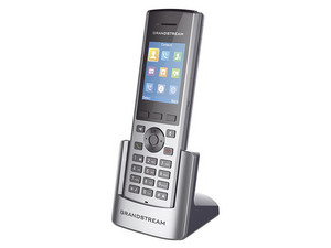 Teléfono IP HD estándar Grandstream DP730 con Pantalla LCD 2.4", con capacidad de líneas simultaneas. Color Gris