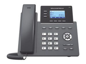 Teléfono IP Grandstream Networks GRP2603, Pantalla LCD retroiluminada, 3 líneas y 2 Puertos Gigabit.